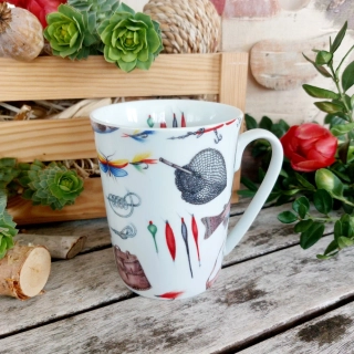 SISI hrnek 280 ml, rybářský, Český porcelán Dubí